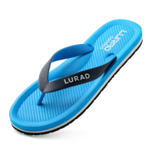 2019 summer wholesale High Quality men beach slippers OEM ODM pure color EVA filp flops cheap promotion outdoor men slippers